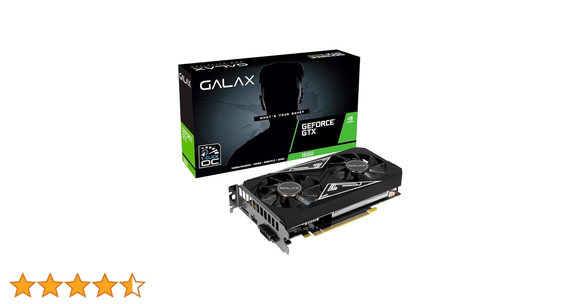 Amazon.in: Buy Galax GeForce® GTX 1650 EX Plus (1-Click OC